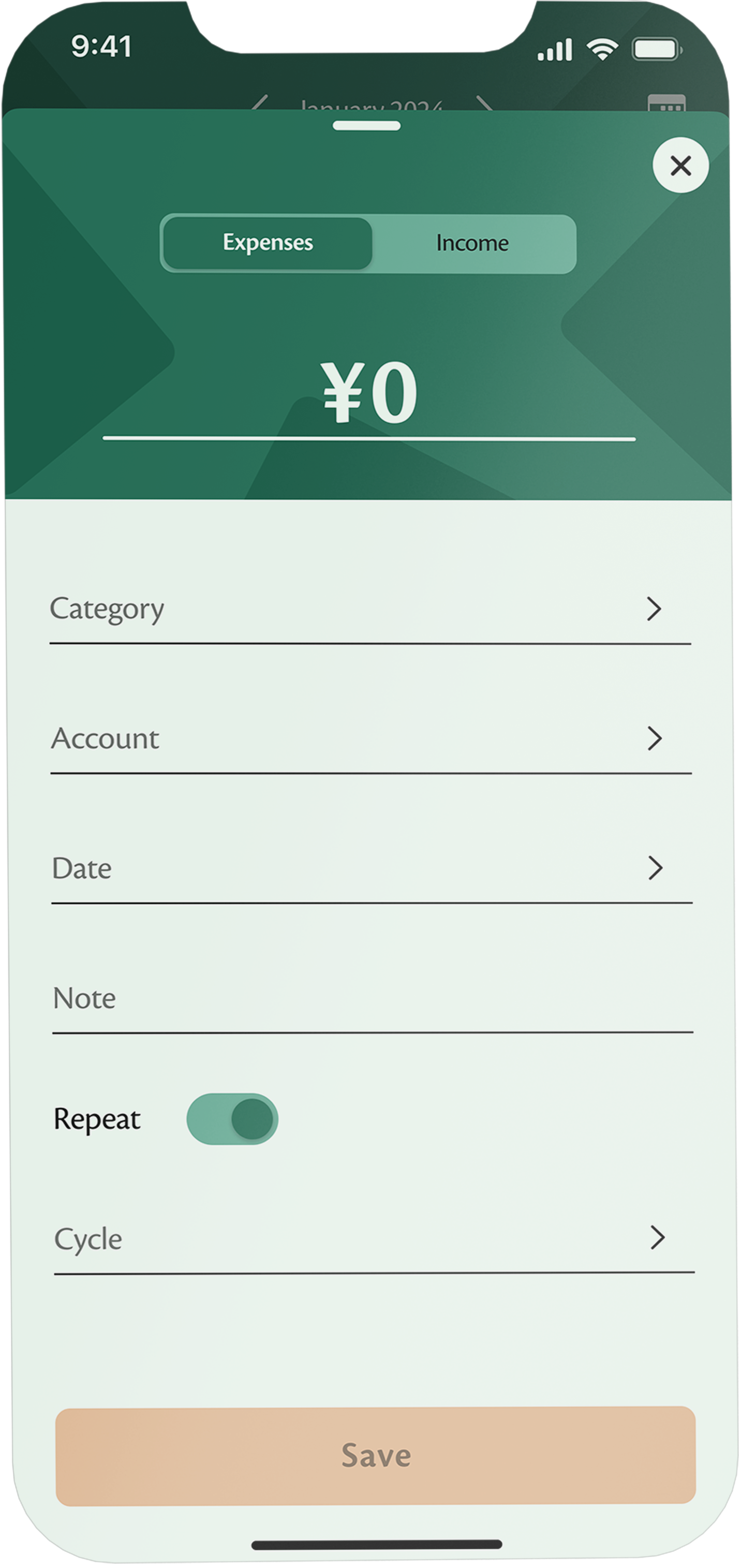 Plantwise screen mockup of the sign up screen